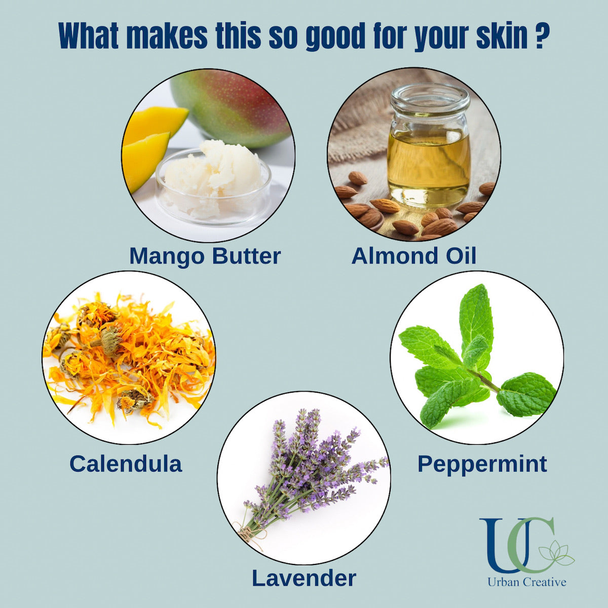 Lavender, Peppermint & Cardamom All In One (A.I.O) Body Salve