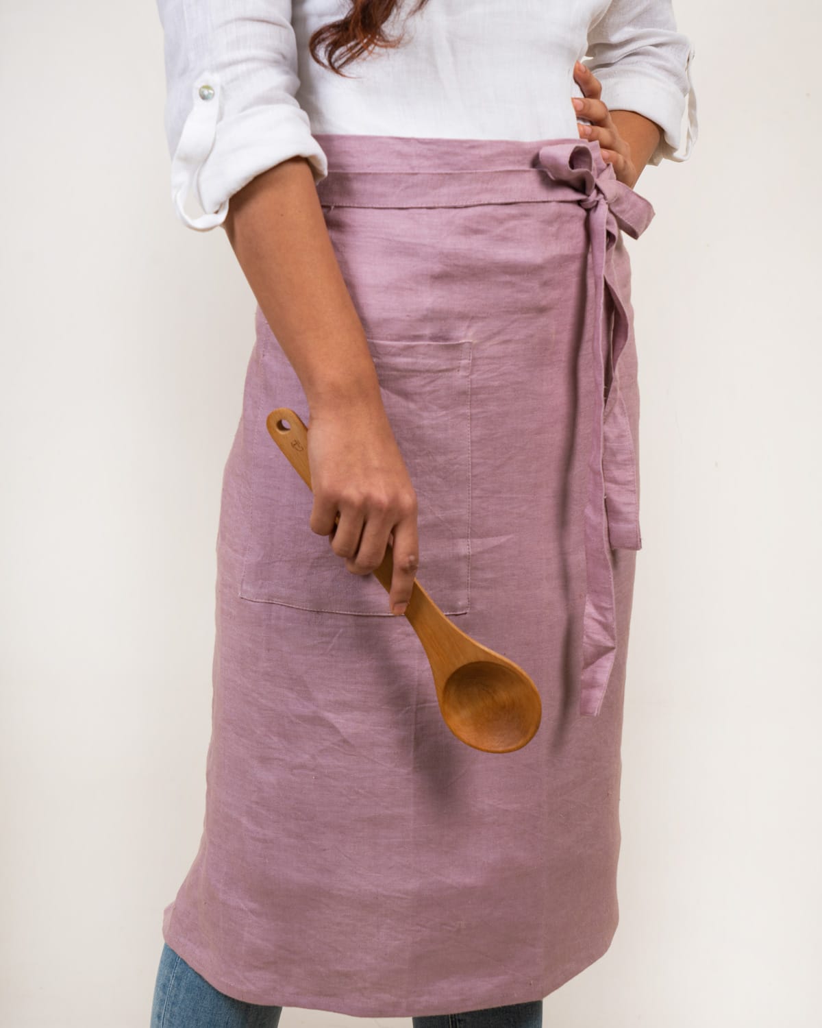 Half Apron in 100% Hemp