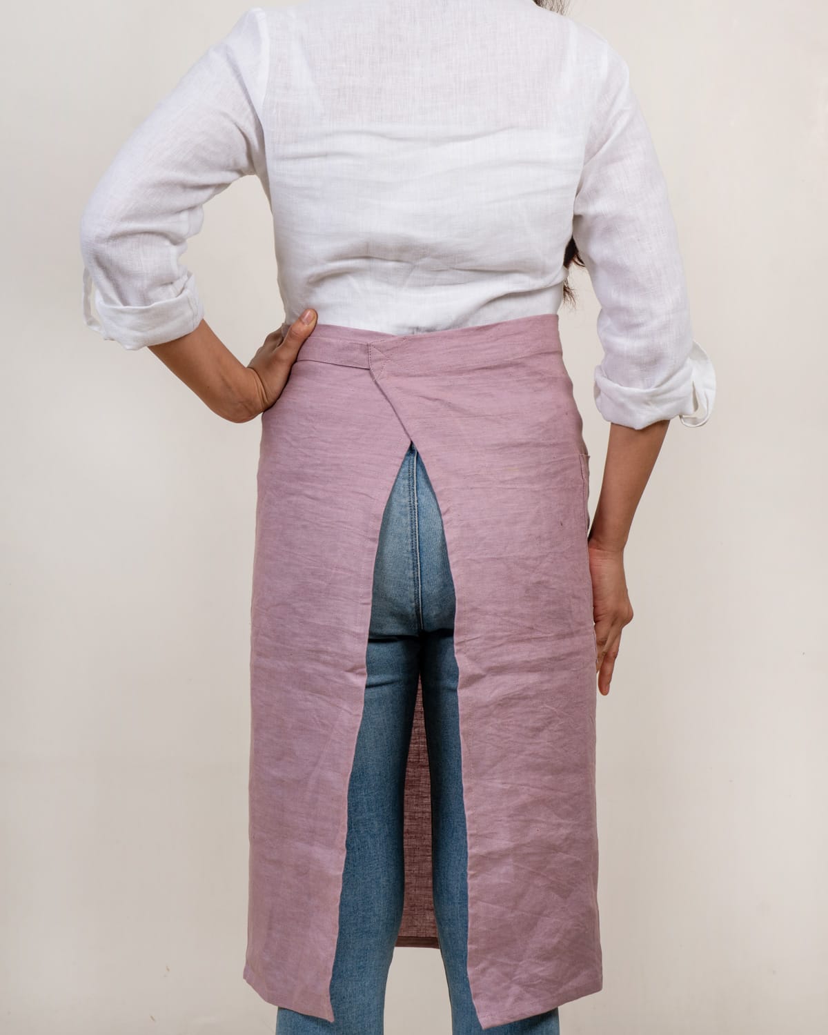 Half Apron in 100% Hemp