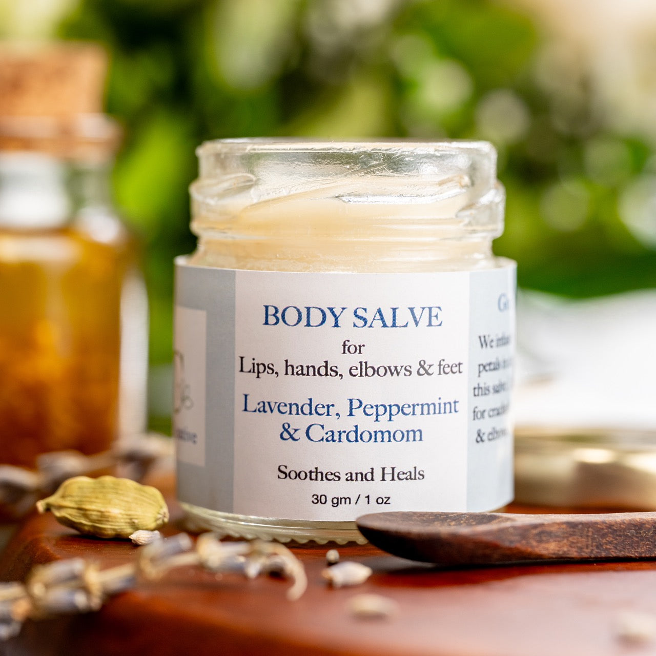 Lavender, Peppermint & Cardamom All In One (A.I.O) Body Salve
