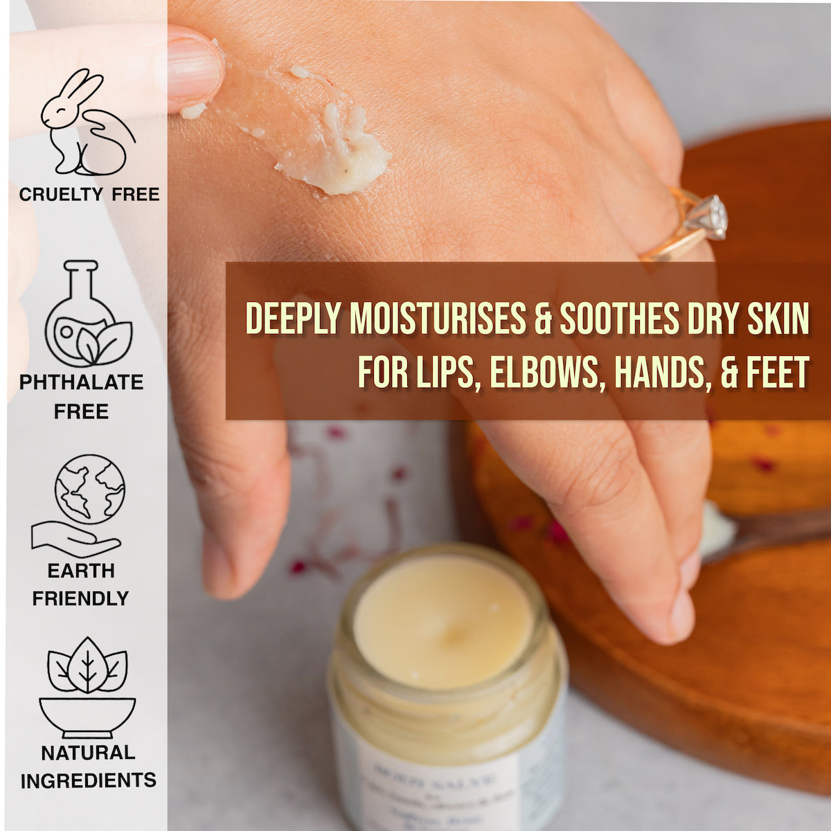 Saffron, Rose & Vetiver All In One (A.I.O) Body Salve