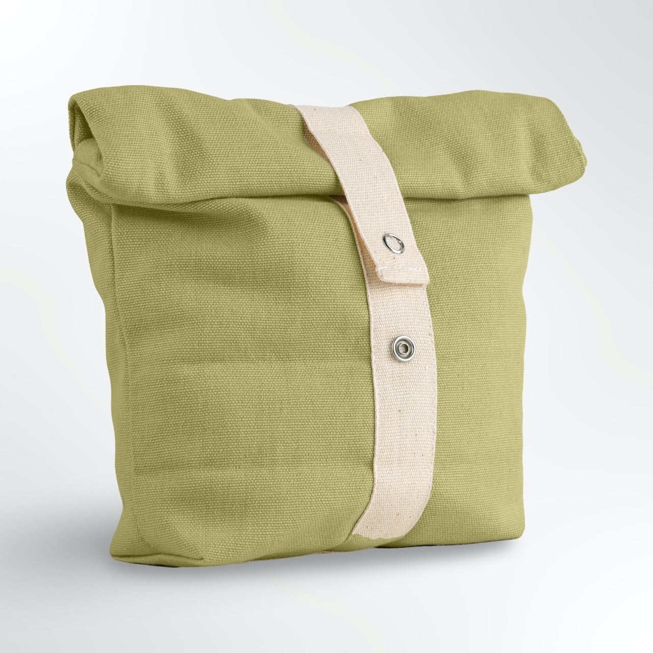 Roll Top Snack Bag in Organic Cotton