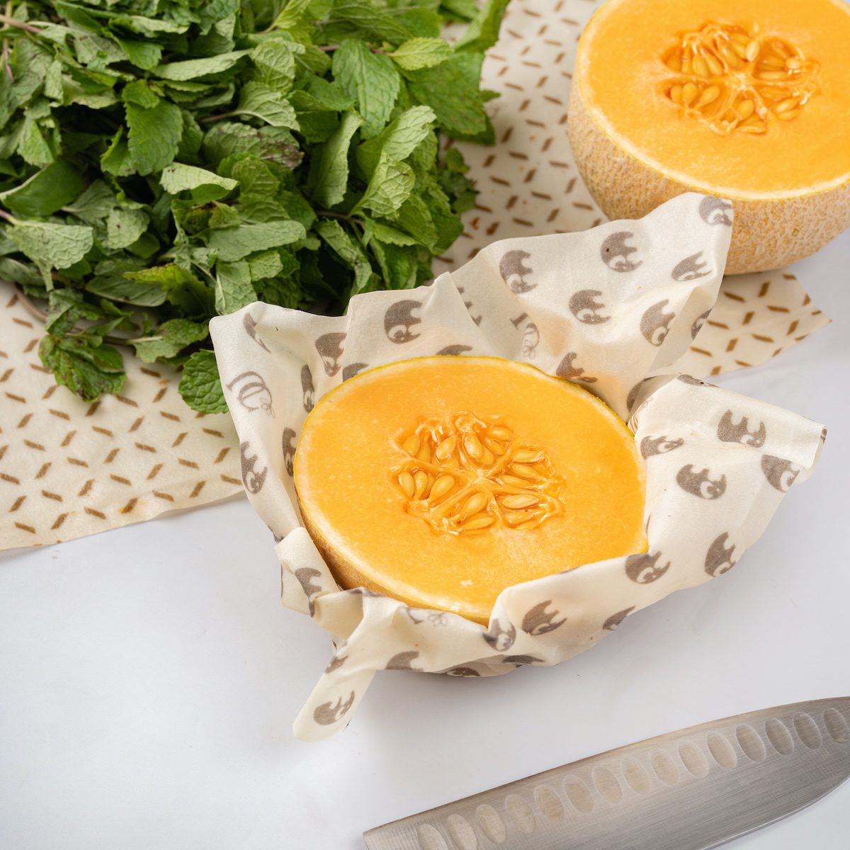 Starter Set of 3 Assorted Madhu Wrap Reusable Beeswax Food Wraps ( S,M & L)