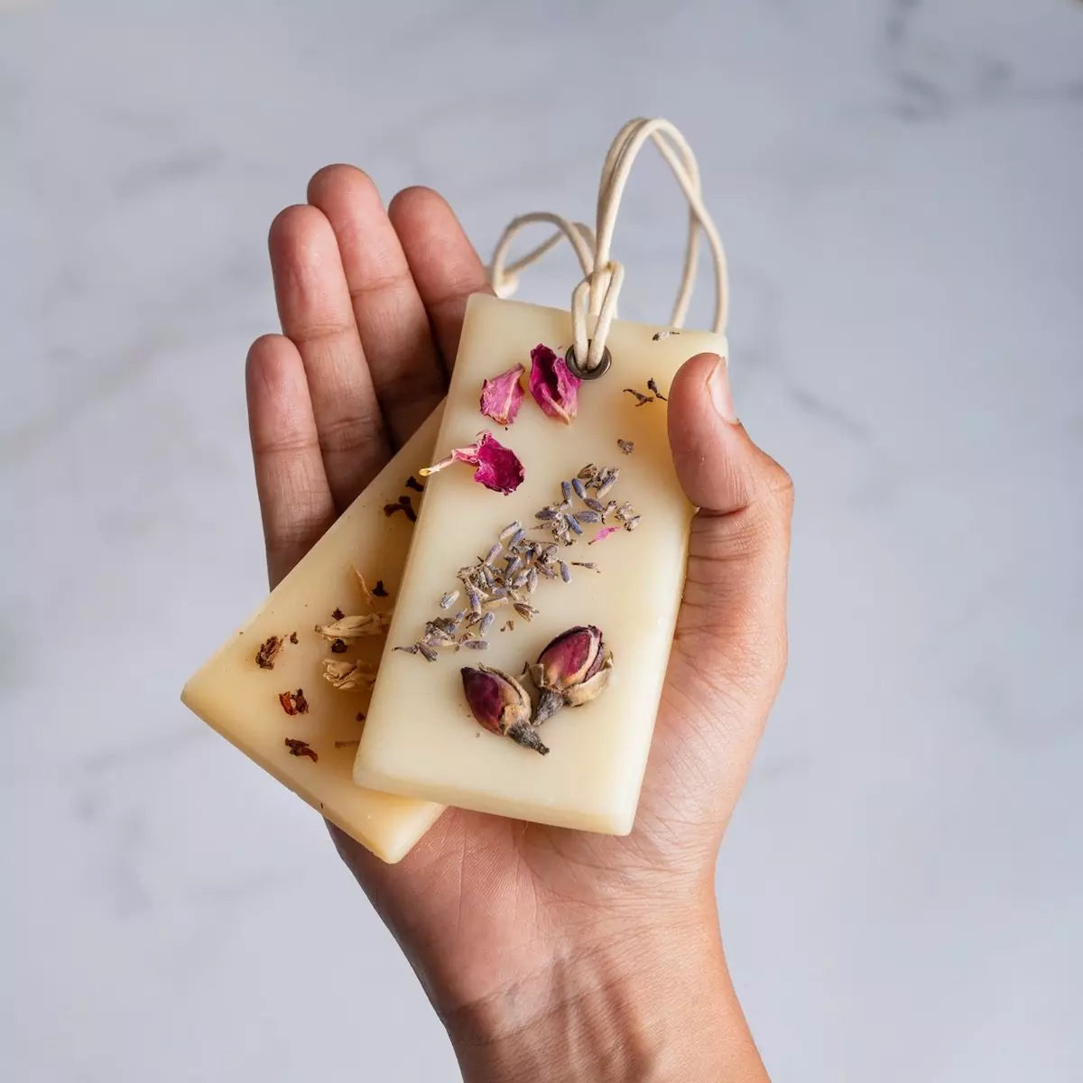 Gift Set of 2 Natural Scented Wax tablets/ Aroma Wax Bars in assorted fragrances