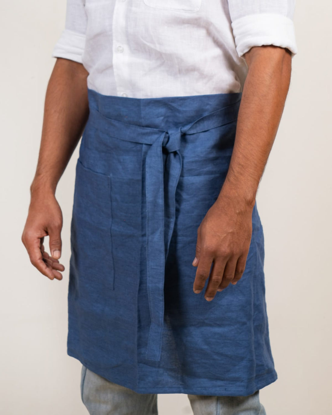 Half Apron in 100% Hemp