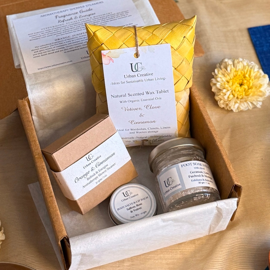 Citrus &amp; Spice Wellness Gift Set